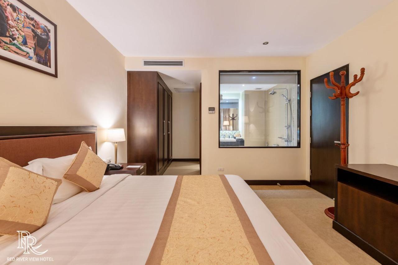 Red River View Hotel Lao Cai Bagian luar foto