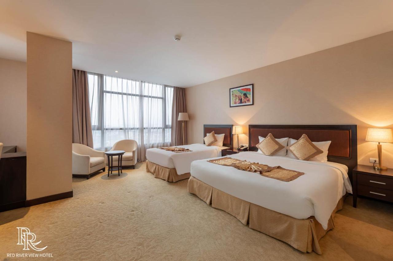 Red River View Hotel Lao Cai Bagian luar foto
