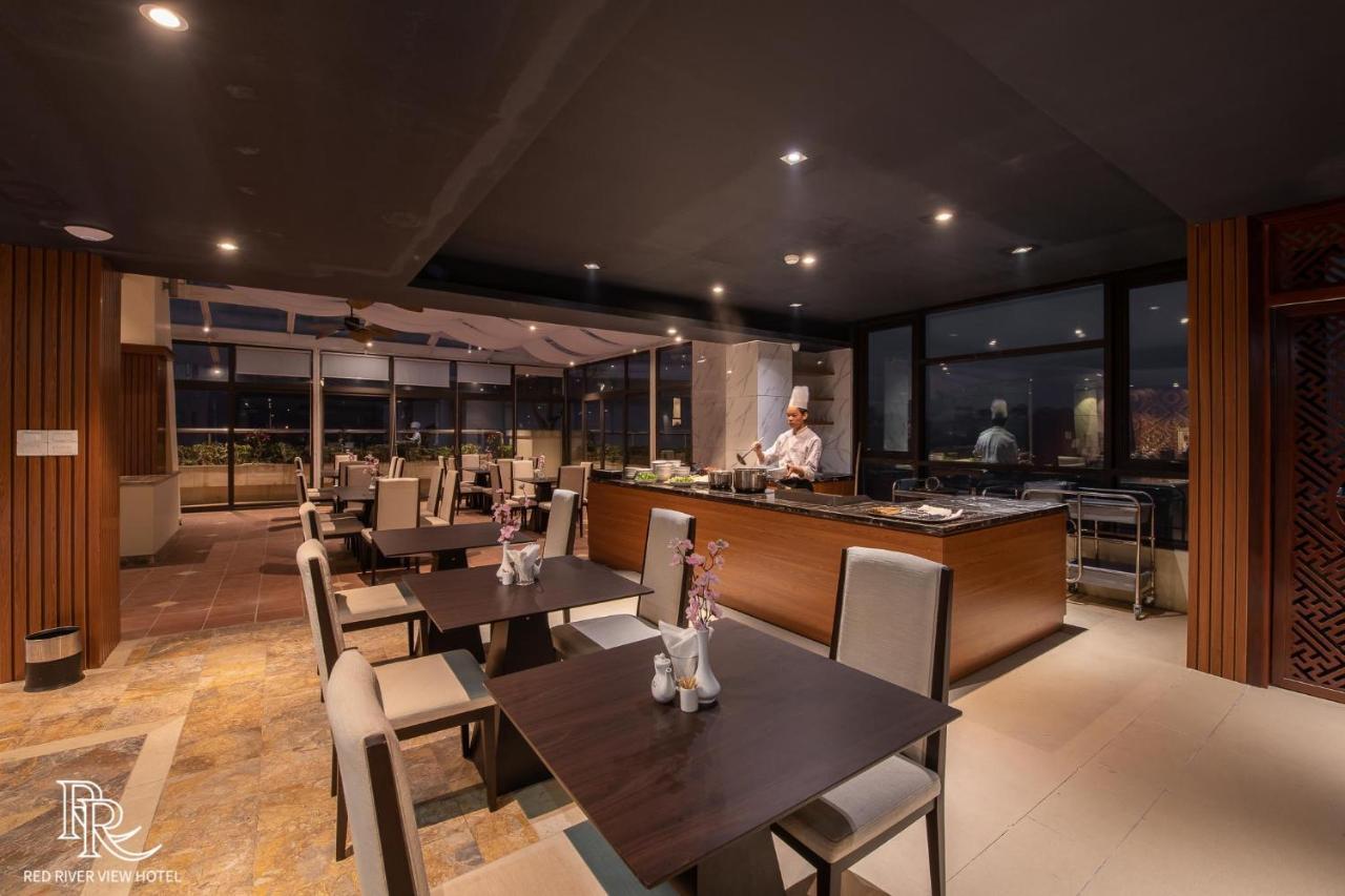 Red River View Hotel Lao Cai Bagian luar foto