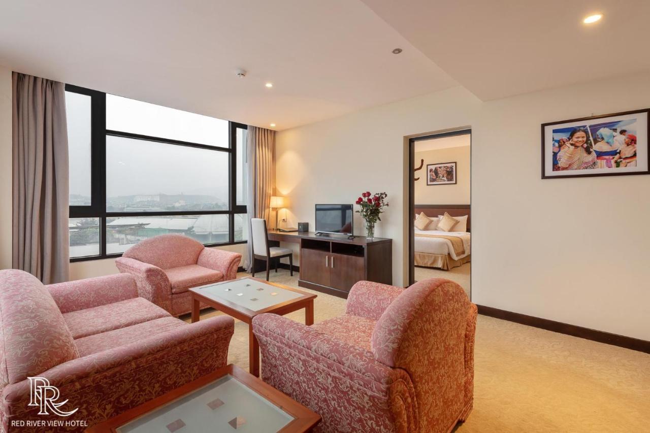 Red River View Hotel Lao Cai Bagian luar foto