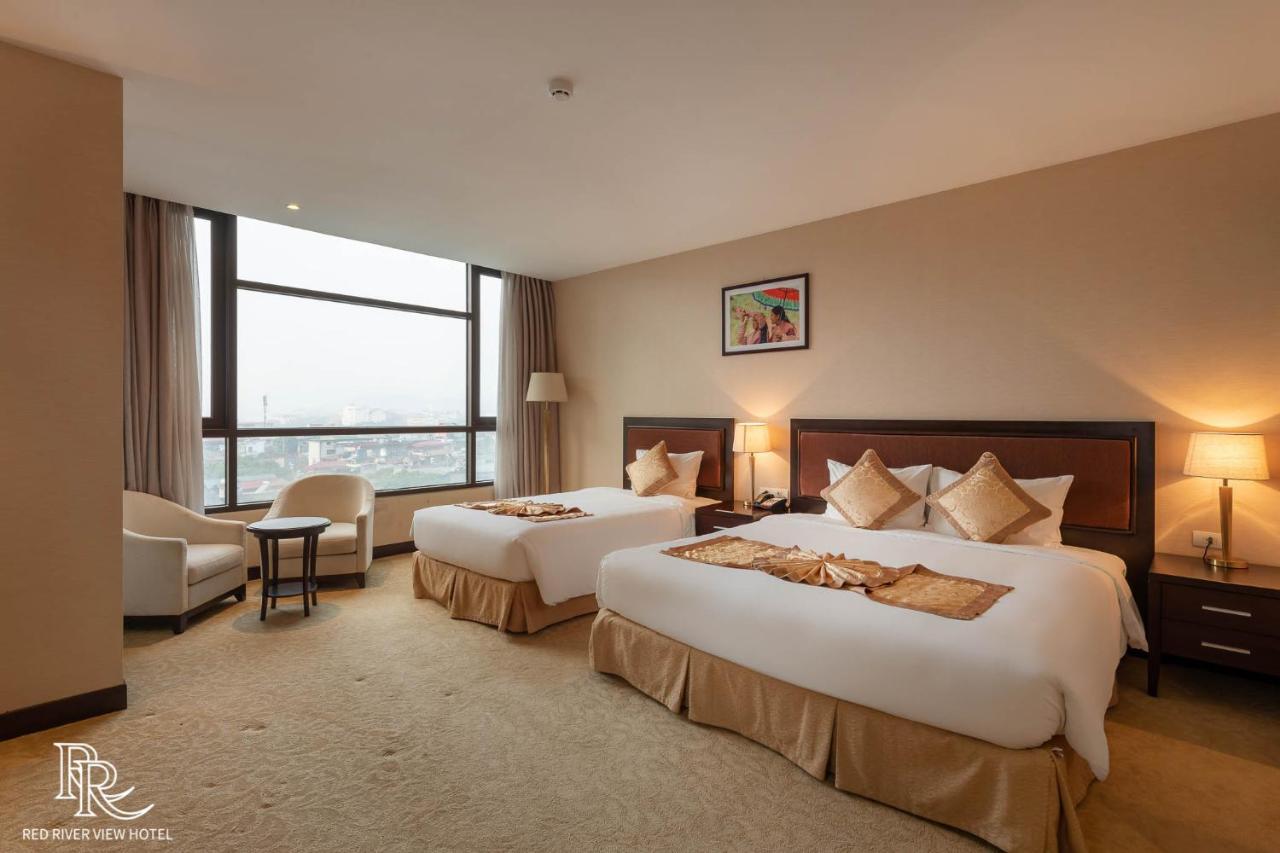 Red River View Hotel Lao Cai Bagian luar foto