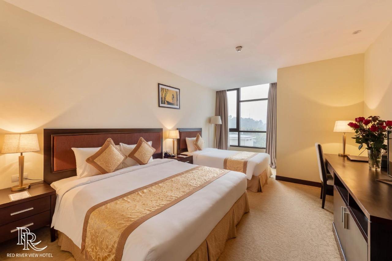 Red River View Hotel Lao Cai Bagian luar foto