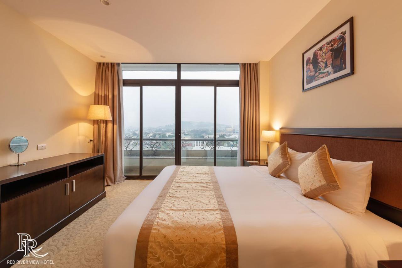 Red River View Hotel Lao Cai Bagian luar foto