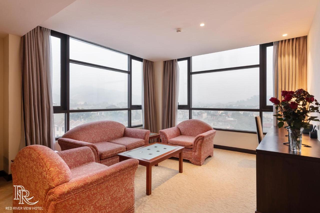 Red River View Hotel Lao Cai Bagian luar foto