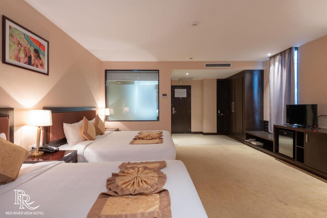 Red River View Hotel Lao Cai Bagian luar foto