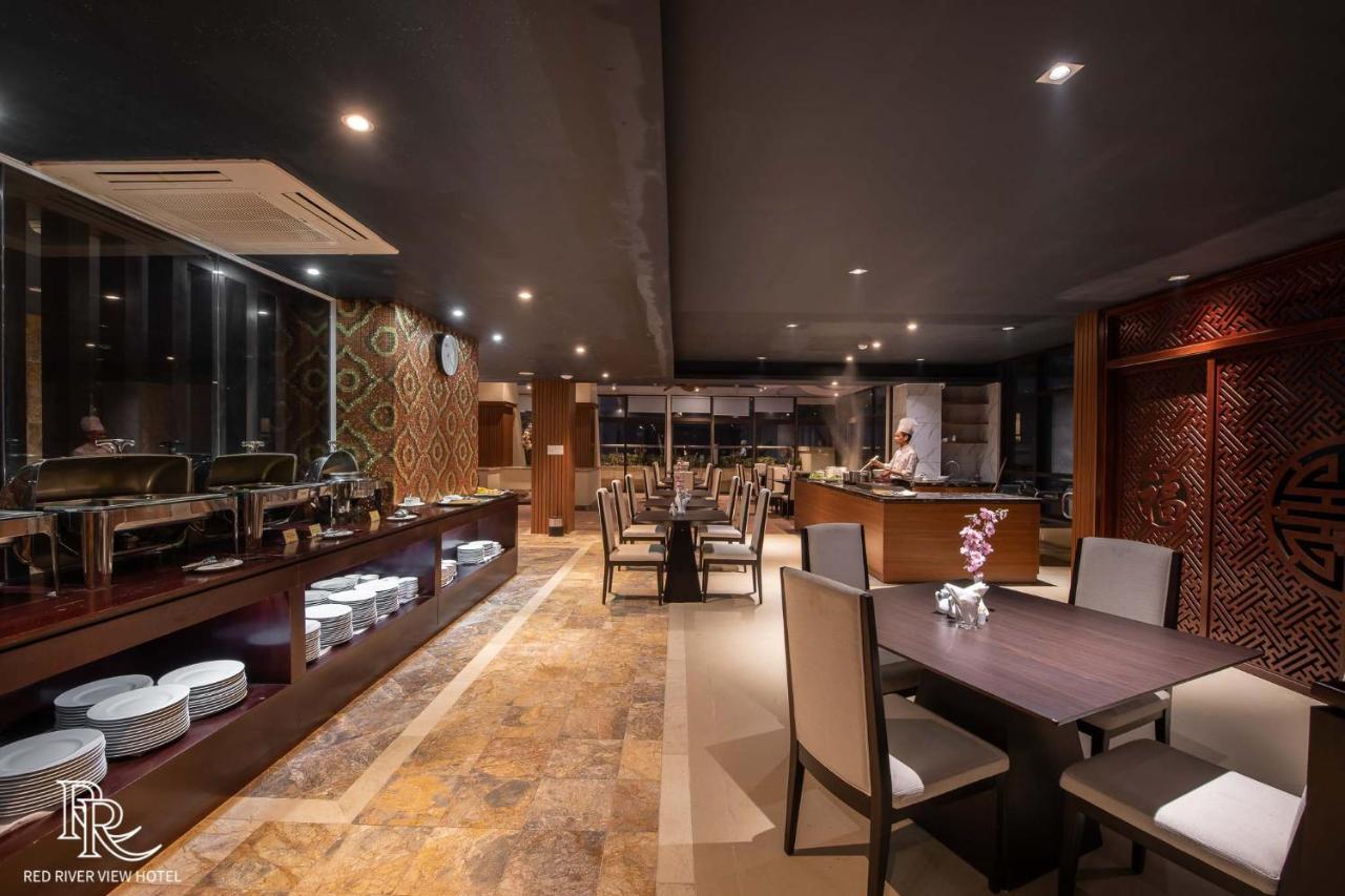 Red River View Hotel Lao Cai Bagian luar foto
