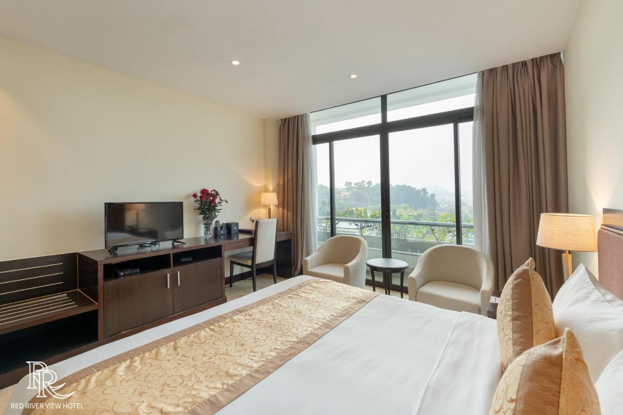 Red River View Hotel Lao Cai Bagian luar foto