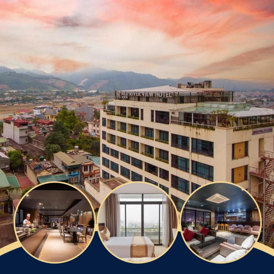Red River View Hotel Lao Cai Bagian luar foto